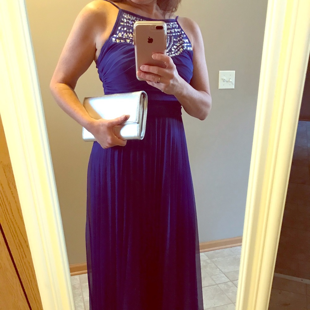 B Darlin Beaded Gown